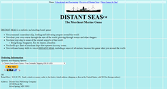 Desktop Screenshot of distant-seas.com