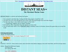 Tablet Screenshot of distant-seas.com